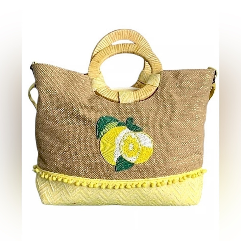 New America & Beyond Beaded Lemon